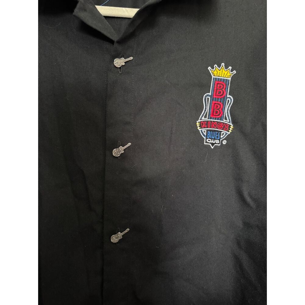 BB King's Blues Club Men’s Button Up Shirt Size 2XL Embroidered S-01 - Picture 8 of 9